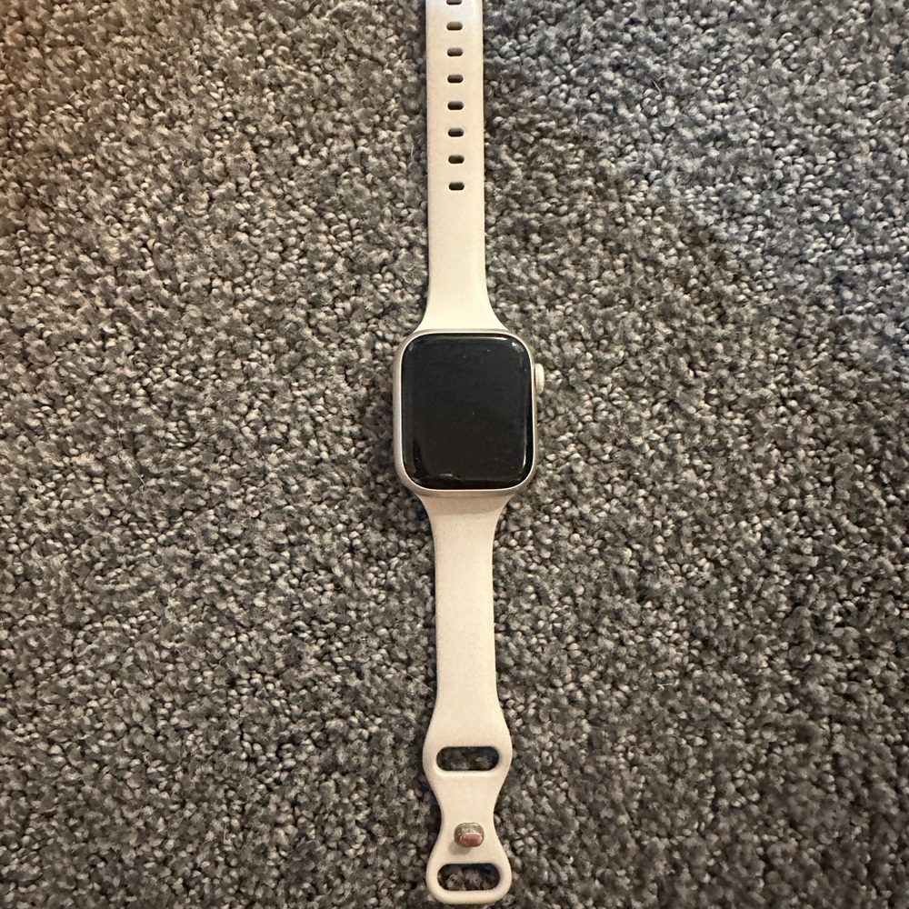 Apple Watch Series 9 with Starlight Band